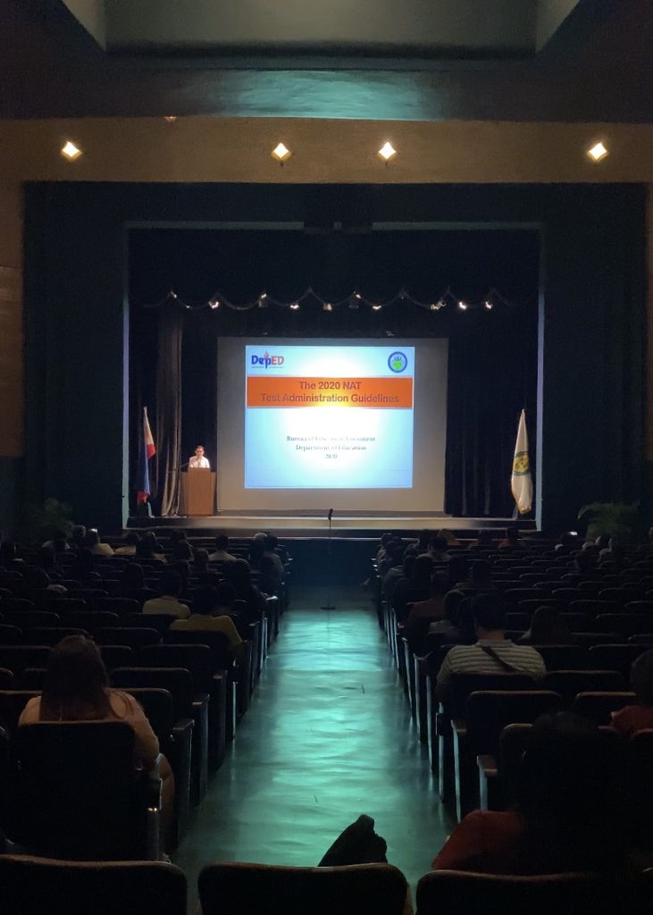 FEUHS hosted a DepEd conference on ELLNA, NAT, and BEEA